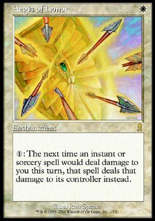 Aegis of Honor ~ Odyssey [ EX ] [ Magic MTG ]