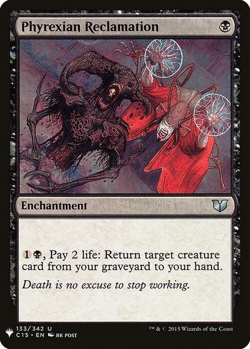 Phyrexian Reclamation ~ Mystery Booster [ NM ] [ Magic MTG ]