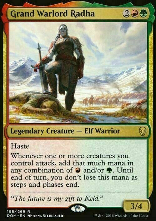 Grand Warlord Radha ~ Dominaria [ EX ] [ Magic MTG ]