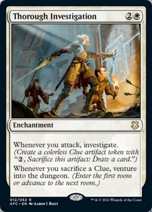Thorough Investigation ~ Commander: Adventures in the Forgotten Realms [ NM ]