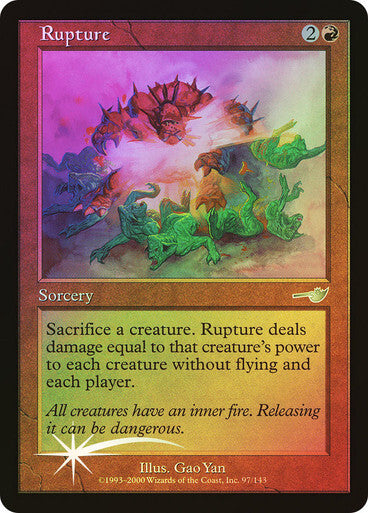 FOIL Rupture ~ Nemesis [ EX ] [ Magic MTG ]