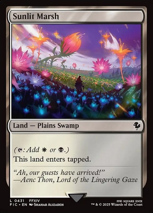 Sunlit Marsh ~ Commander: Final Fantasy [ NM ] [ Magic MTG ]