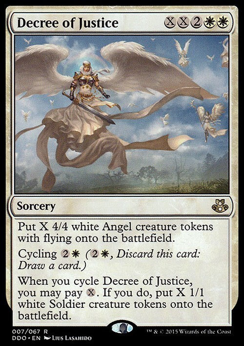 Decree of Justice ~ Duel Decks [ EX ] [ Magic MTG ]