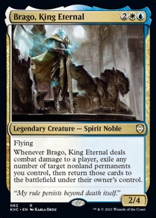 Brago, King Eternal ~ Commander: Kaldheim [ NM ] [ Magic MTG ]