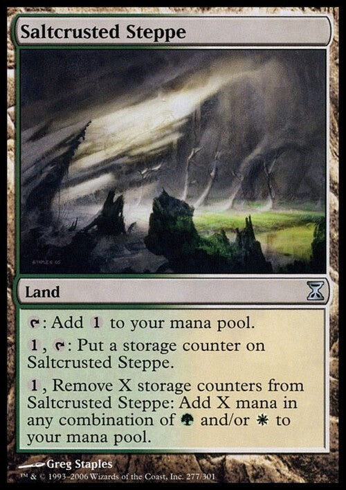 Saltcrusted Steppe ~ Time Spiral [ EX ] [ Magic MTG ]