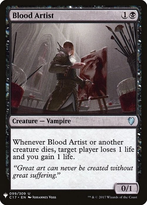 Blood Artist ~ Mystery Booster [ NM ] [ Magic MTG ]