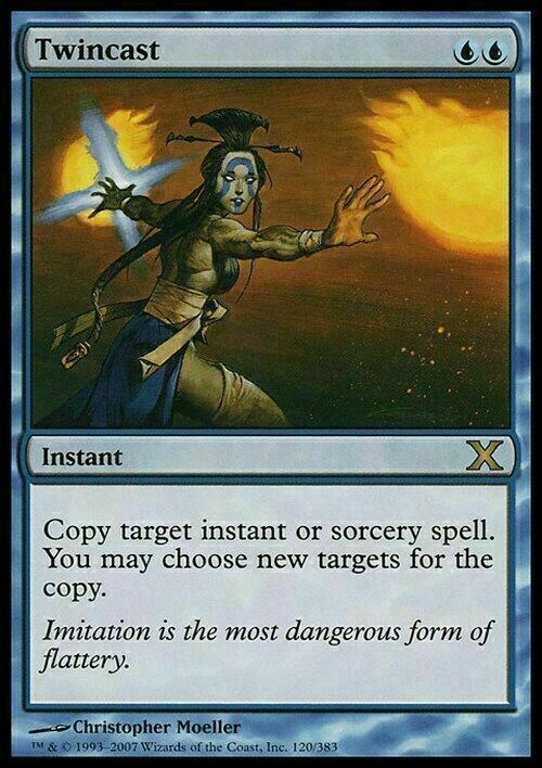 Twincast ~ Tenth Edition [ PLAYED ] [ Magic MTG ]
