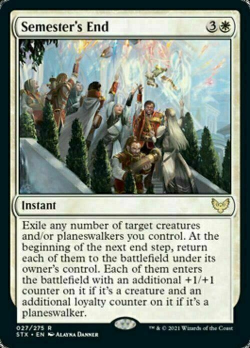 Semester's End ~ Strixhaven [ NM ] [ Magic MTG ]
