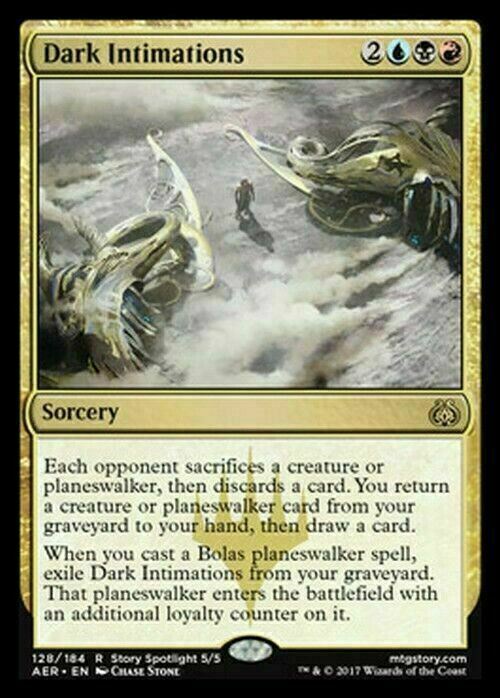 Dark Intimations ~ Aether Revolt [ EX+ ] [ Magic MTG ]