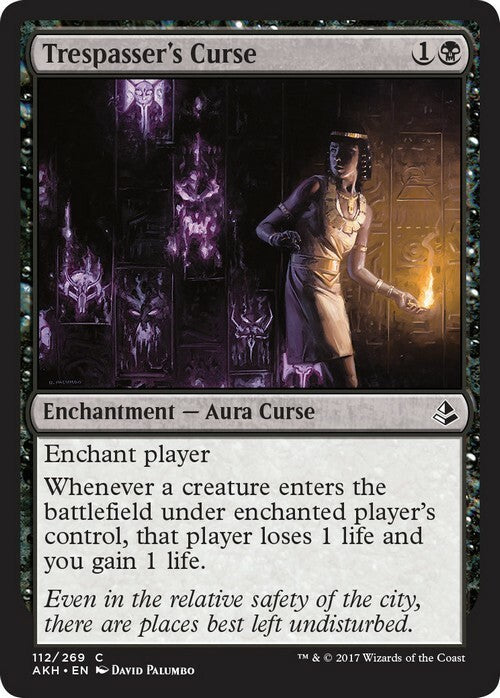 Trespasser's Curse ~ Amonkhet [ EX ] [ Magic MTG ]