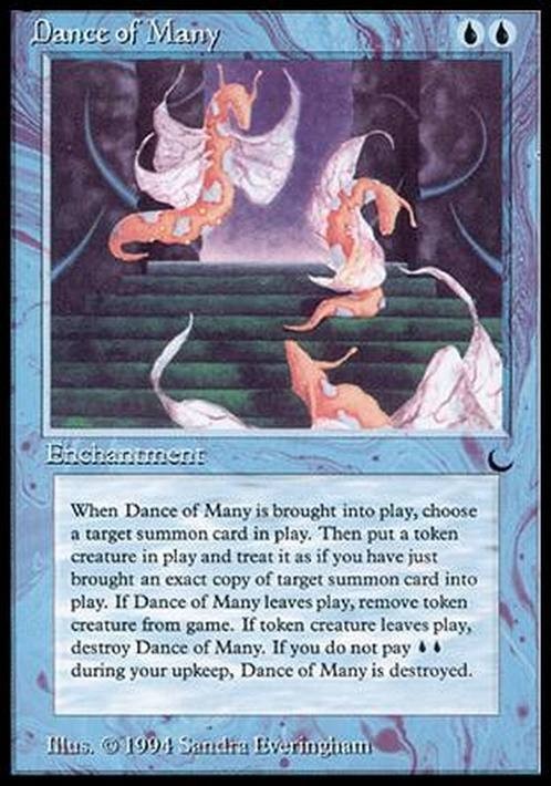 Dance of Many ~ The Dark [ EX ] [ Magic MTG ]