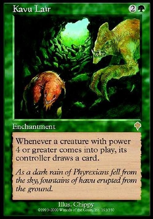 Kavu Lair ~ Invasion [ EX ] [ Magic MTG ]