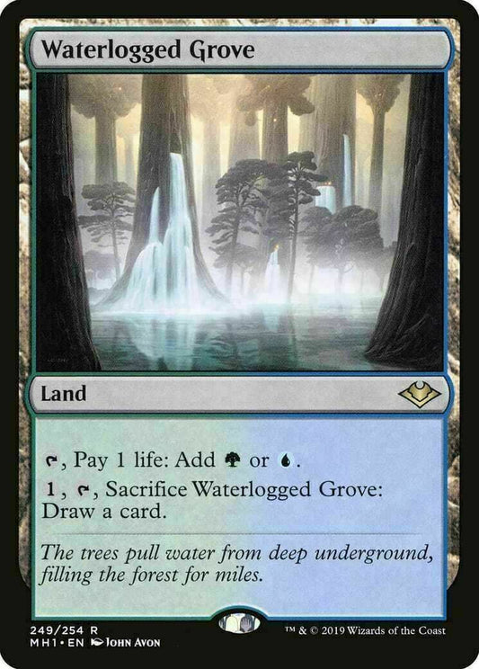 Waterlogged Grove ~ Modern Horizons 1 [ NM ] [ Magic MTG ]