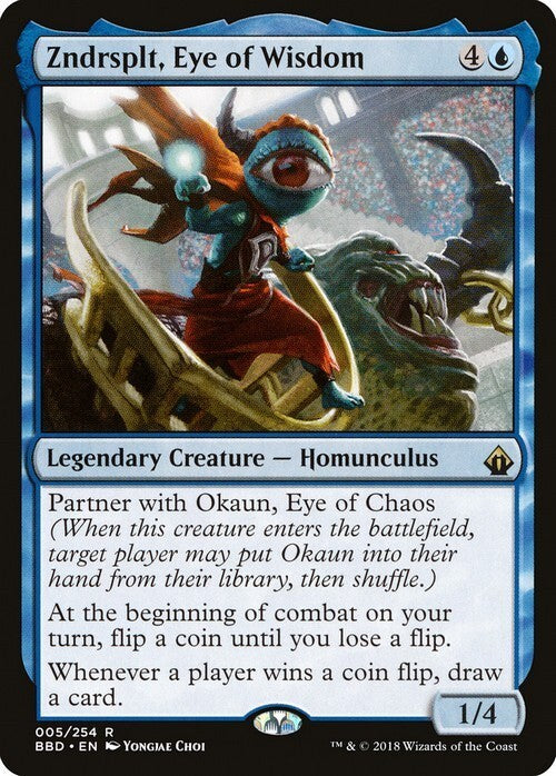 Zndrsplt, Eye of Wisdom ~ Battlebond [ NM ] [ Magic MTG ]