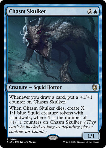 Chasm Skulker ~ Commander: Bloomburrow [ NM ] [ Magic MTG ]