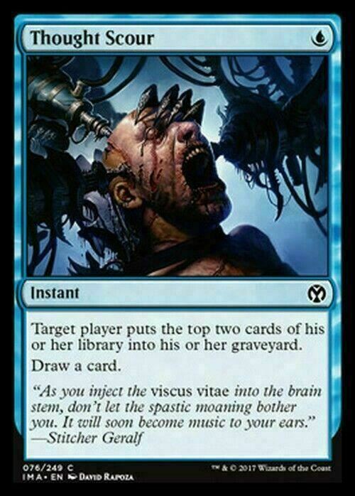 Thought Scour ~ Iconic Masters [ EX ] [ Magic MTG ]