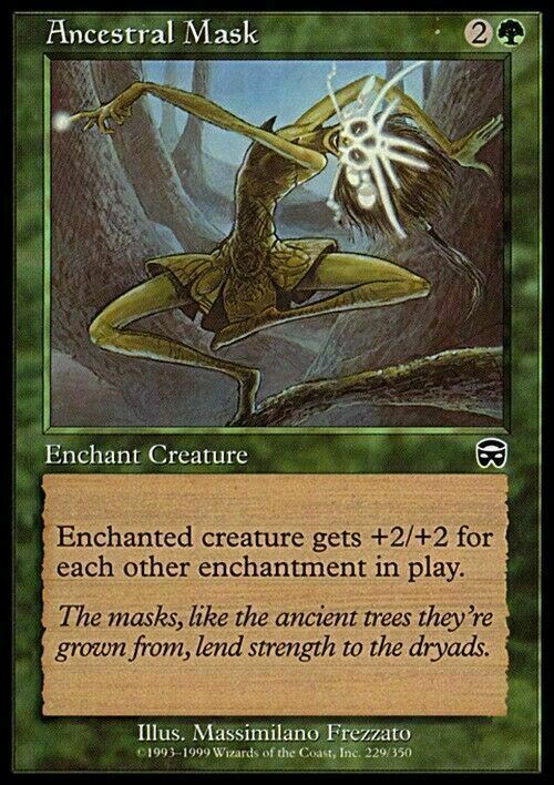 Ancestral Mask ~ Mercadian Masques [ EX ] [ Magic MTG ]