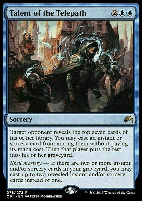 Talent of the Telepath ~ Magic Origins [ EX ] [ Magic MTG ]