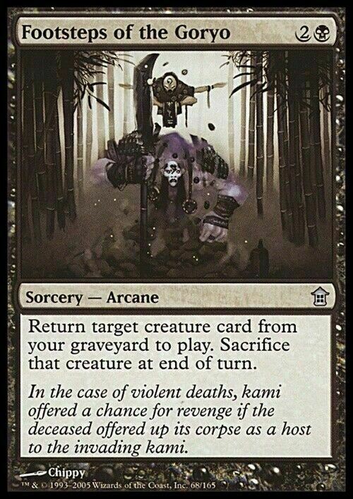 Footsteps of the Goryo ~ Saviors of Kamigawa [ EX ] [ Magic MTG ]