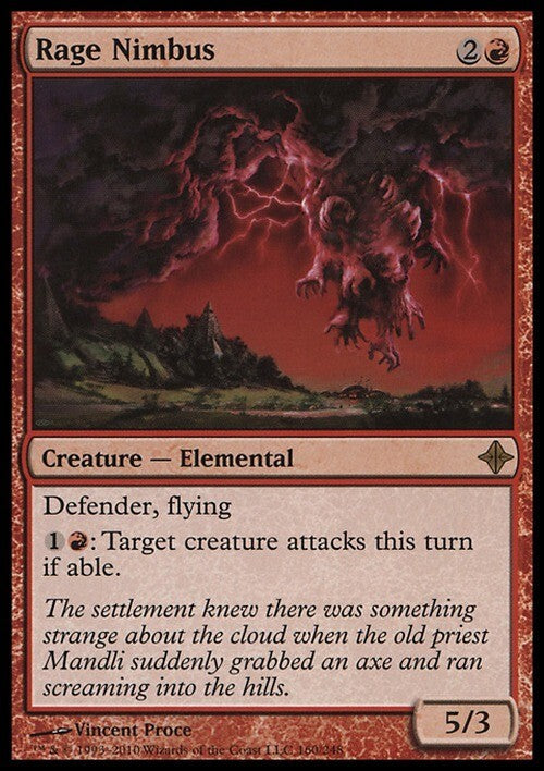 Rage Nimbus ~ Rise of the Eldrazi [ EX ] [ Magic MTG ]