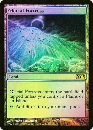 FOIL Glacial Fortress ~ Magic 2011 [ NM ] [ Magic MTG ]