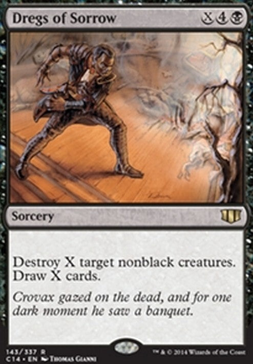 Dregs of Sorrow ~ Commander 2014 [ EX ] [ Magic MTG ]