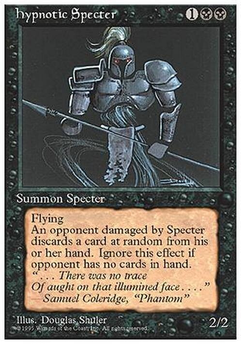 Hypnotic Specter ~ Fourth Edition [ PLAYED ] [ Magic MTG ]