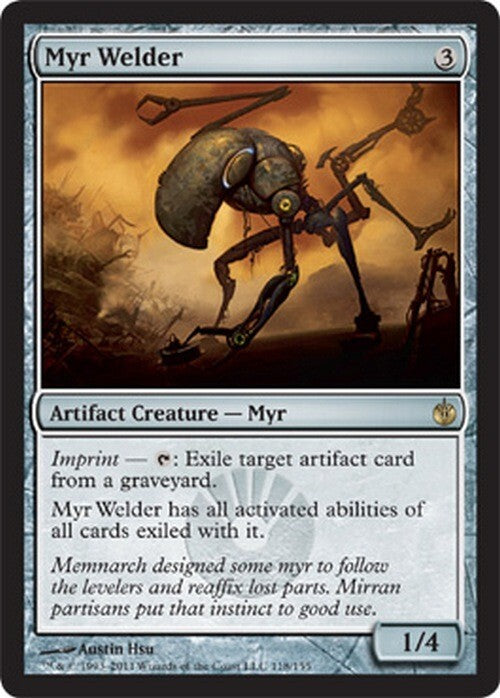 Myr Welder ~ Mirrodin Besieged [ EX ] [ Magic MTG ]