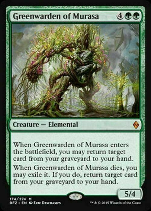 Greenwarden of Murasa ~ Battle for Zendikar [ EX ] [ Magic MTG ]