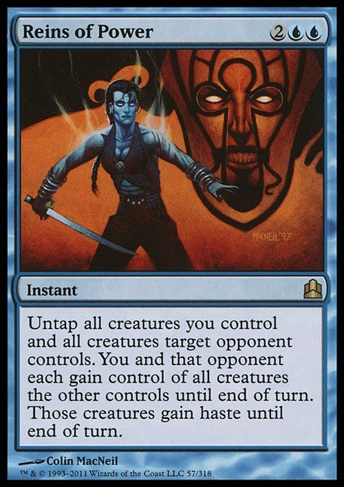 Reins of Power ~ Commander 2011 [ EX ] [ Magic MTG ]