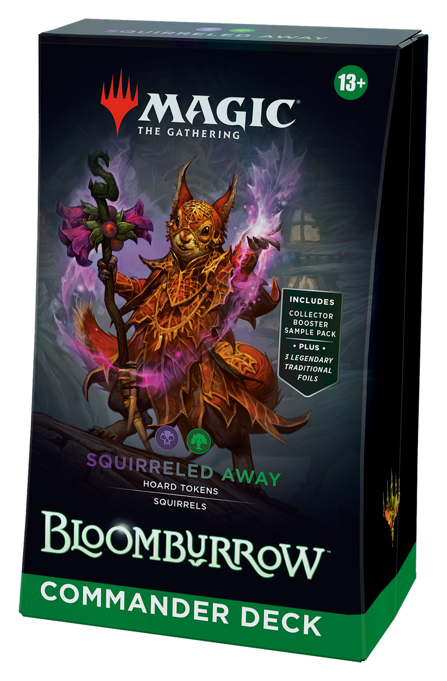 Squirreled Away Commander Deck ~ Bloomburrow ~ MTG Sealed