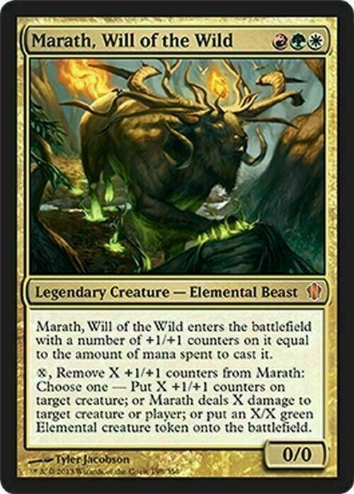 Marath, Will of the Wild ~ Commander 2013 [ EX+ ] [ Magic MTG ]
