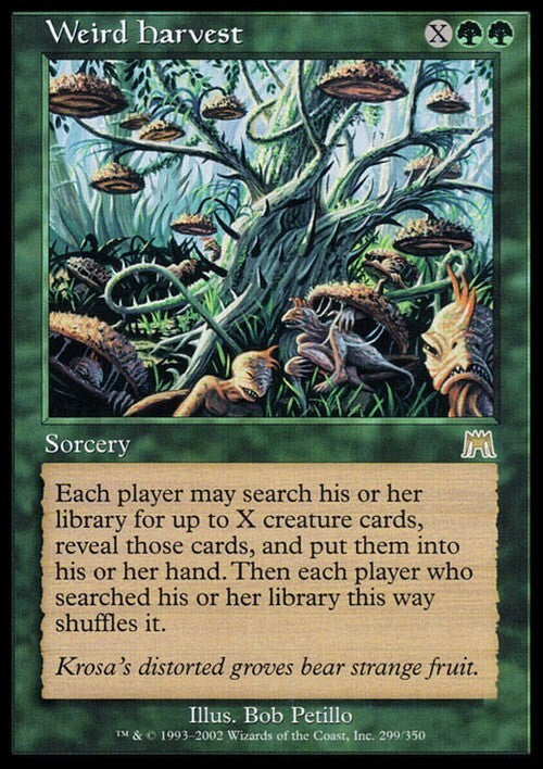 Weird Harvest ~ Onslaught [ EX ] [ Magic MTG ]
