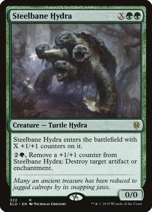 Steelbane Hydra ~ Throne of Eldraine [ NM ] [ Magic MTG ]