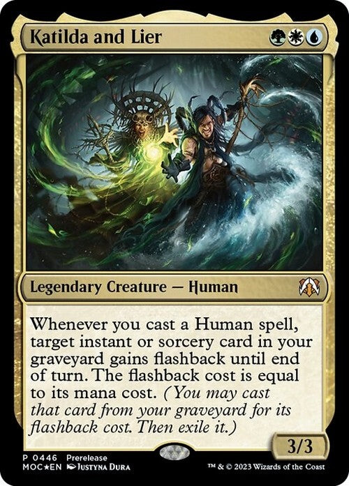 Katilda and Lier ~ Commander: March of the Machine [ NM ] [ Magic MTG ]
