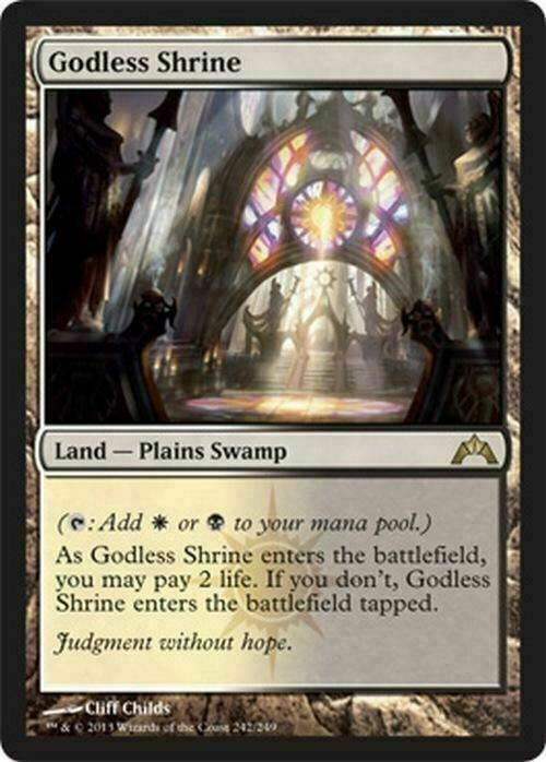 Godless Shrine ~ Gatecrash [ EX ] [ Magic MTG ]