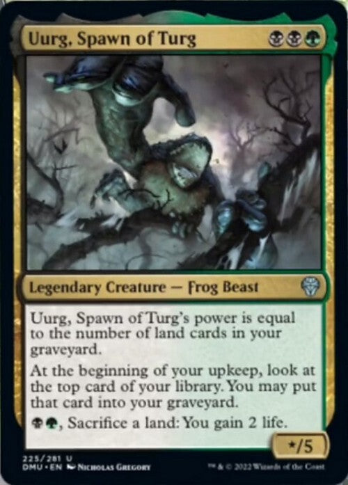 Uurg, Spawn of Turg ~ Dominaria United [ NM ] [ Magic MTG ]