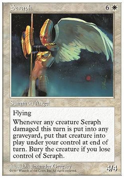 Seraph ~ Fifth Edition [ EX ] [ Magic MTG ]