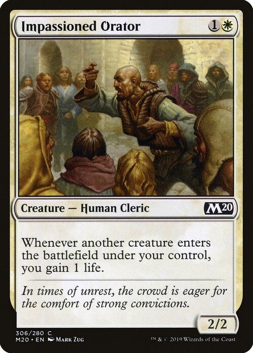 Impassioned Orator ~ Core 2020 [ NM ] [ Magic MTG ]