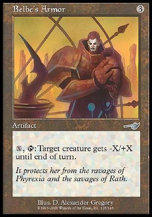 Belbe's Armor ~ Nemesis [ EX ] [ Magic MTG ]