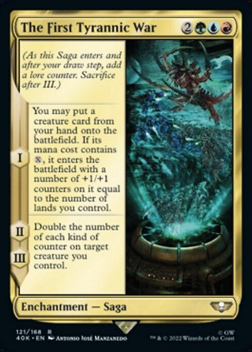 The First Tyrannic War ~ Commander: Warhammer 40,000 [ NM ] [ Magic MTG ]