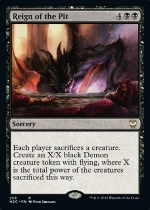 Reign of the Pit ~ Commander: Streets of New Capenna [ NM ] [ Magic MTG ]