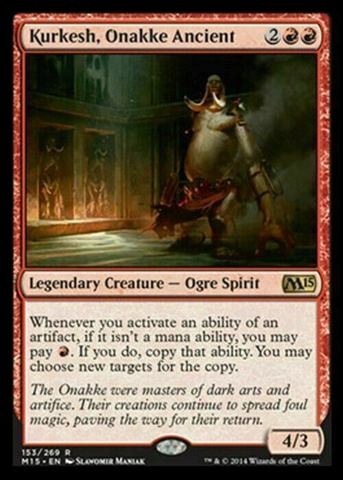 Kurkesh, Onakke Ancient ~ Magic 2015 [ EX ] [ Magic MTG ]