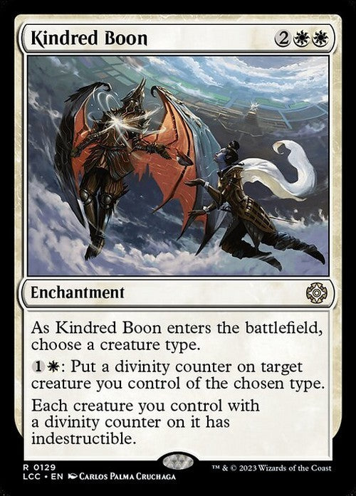 Kindred Boon ~ Commander: The Lost Caverns of Ixalan [ NM ] [ Magic MTG ]