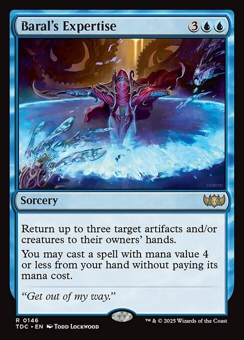 Baral's Expertise ~ Commander: Tarkir: Dragonstorm [ NM ] [ Magic MTG ]