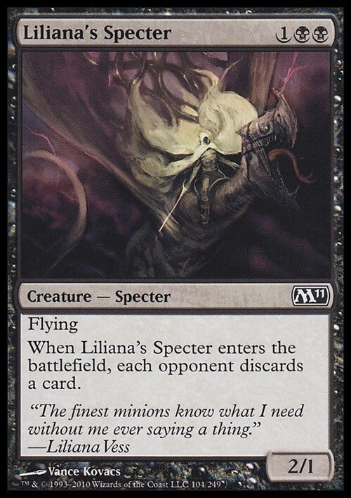 Liliana's Specter ~ Magic 2011 [ EX ] [ Magic MTG ]