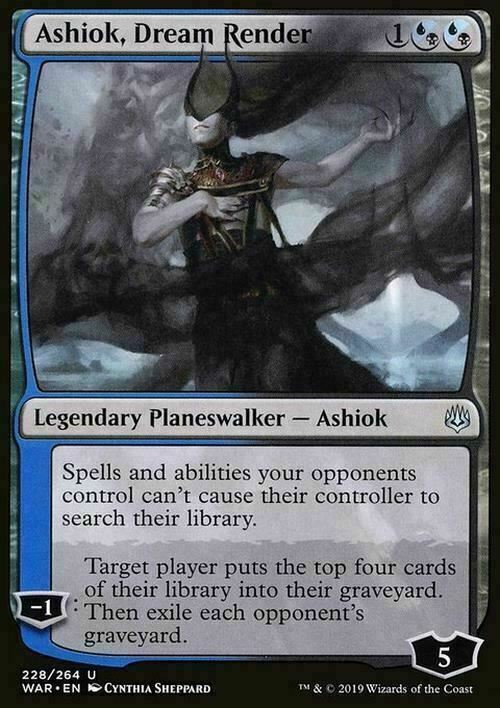 Ashiok, Dream Render ~ War of the Spark [ EX ] [ Magic MTG ]
