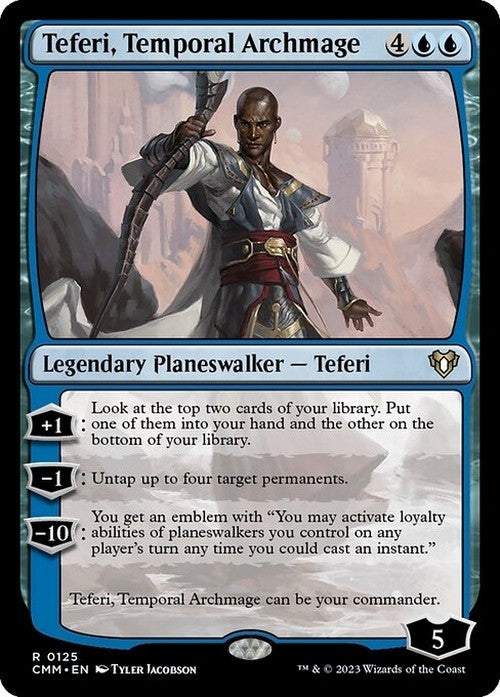 Teferi, Temporal Archmage ~ Commander Masters [ NM ] [ Magic MTG ]