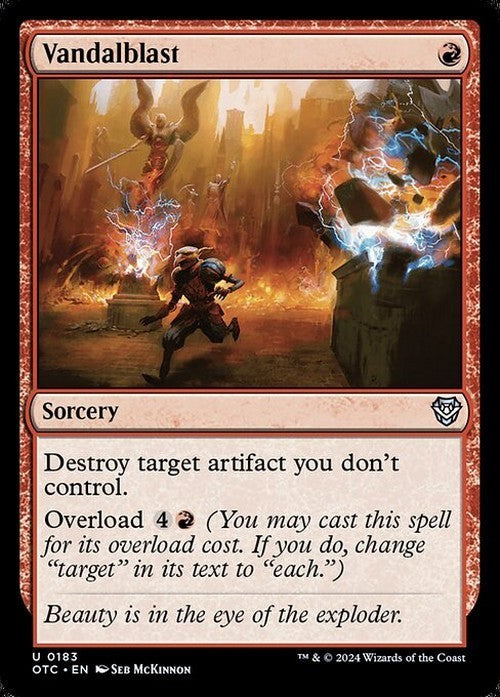 Vandalblast ~ Commander: Outlaws of Thunder Junction [ NM ] [ Magic MTG ]