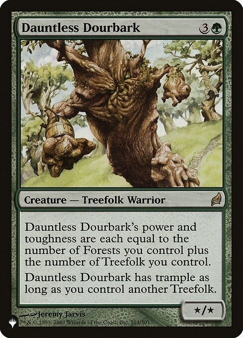 Dauntless Dourbark ~ The List [ NM ] [ Magic MTG ]